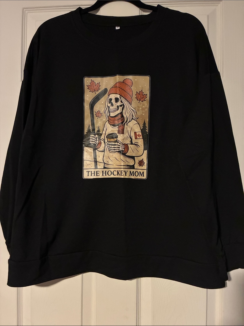 Hockey Mom long sleeve top shirt